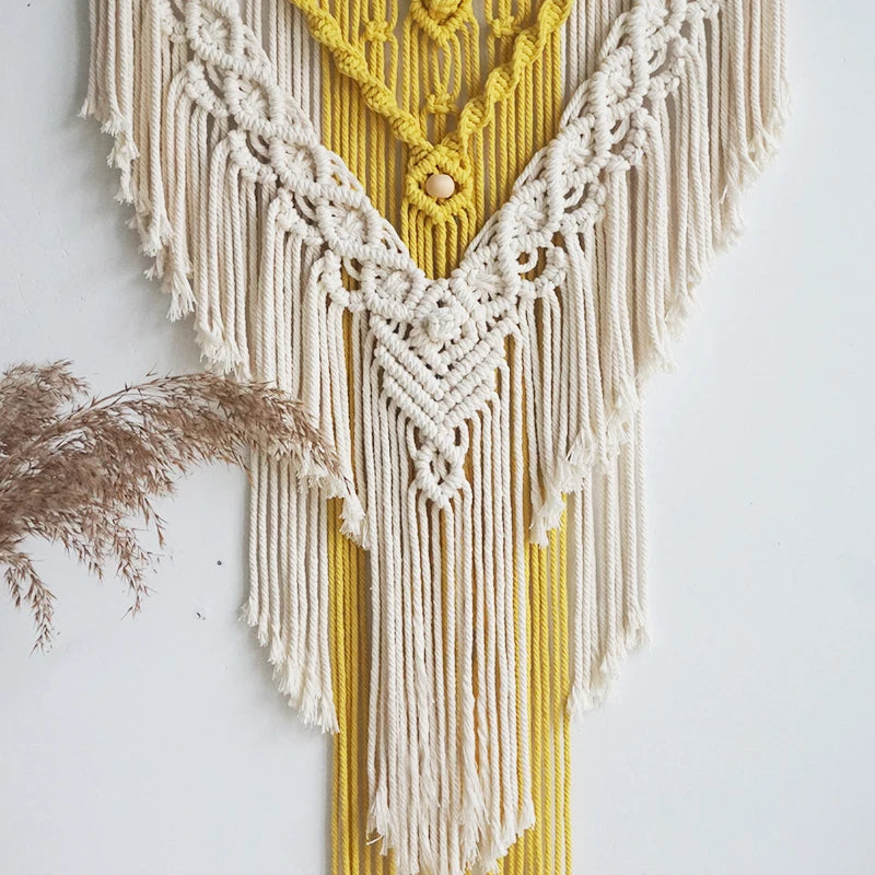 Nordic Macrame Handmade Wall Hanging tapestry boho decor