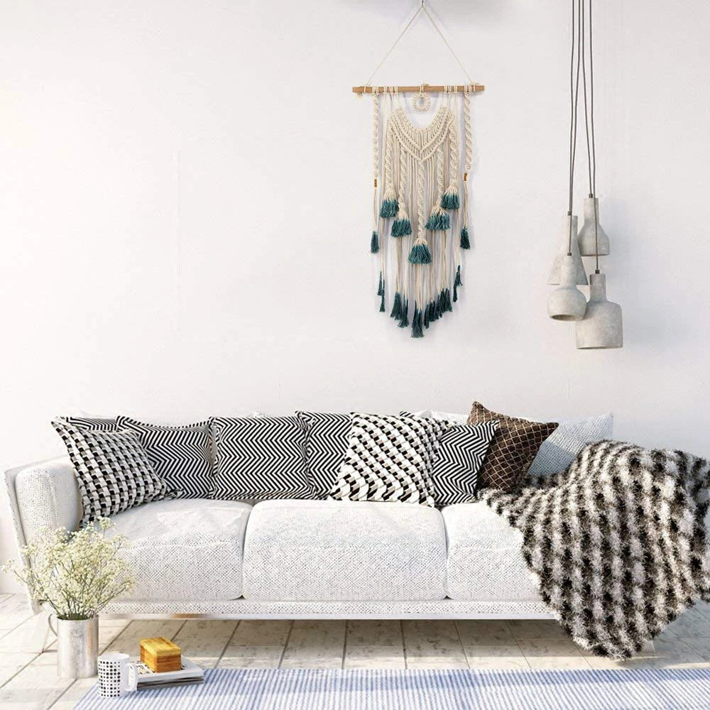 Handmade Macrame Wall Hanging Woven Wall Art