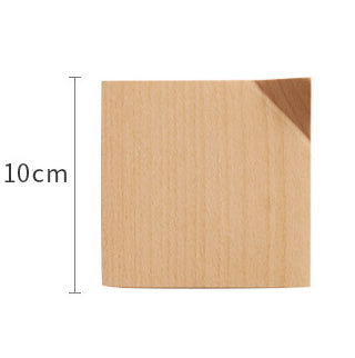 Black Walnut Corner Coaster Solid Wood Heat-Insulating Tea Set Cushion Creative Cup Holder Pot Bearing Accessories